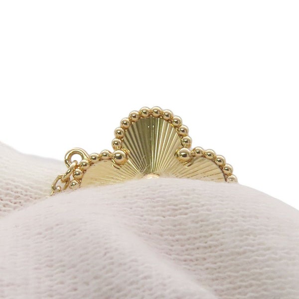 ヴァンクリーフ&アーペル ネックレス ヴィンテージ アルハンブラ ペンダント ギヨシェ K18YGイエローゴールド VCARP4KL00