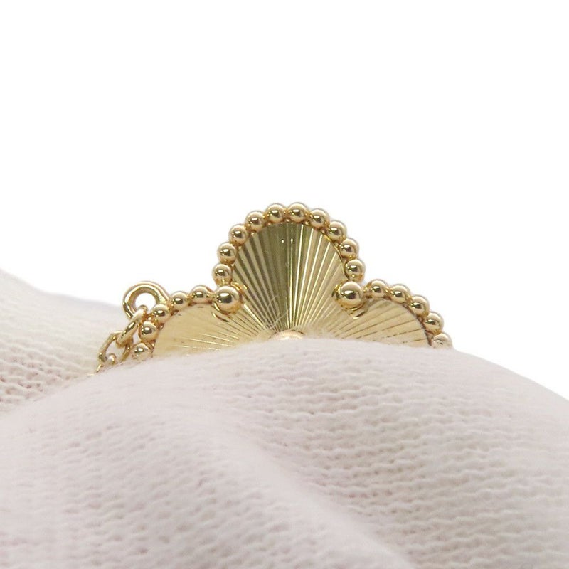 ヴァンクリーフ&アーペル ネックレス ヴィンテージ アルハンブラ ペンダント ギヨシェ K18YGイエローゴールド VCARP4KL00