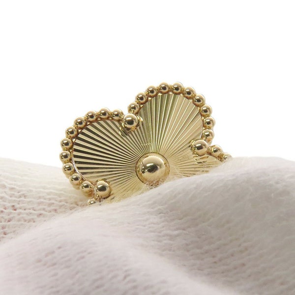 ヴァンクリーフ&アーペル ネックレス ヴィンテージ アルハンブラ ペンダント ギヨシェ K18YGイエローゴールド VCARP4KL00