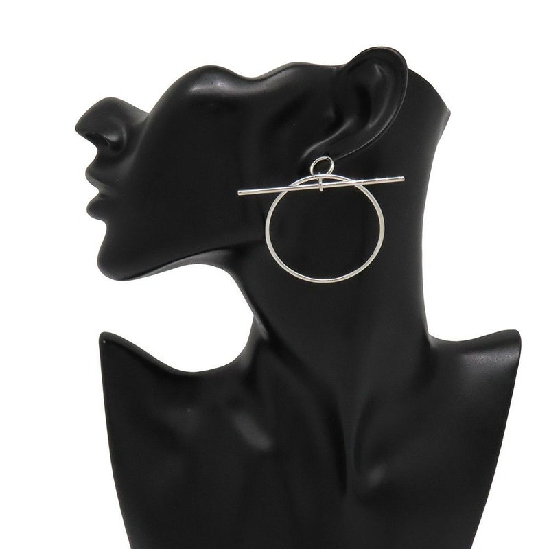 エルメス ピアス ループ ピアス エシャペ MM SV925シルバー HERMES ジュエリー Echapee