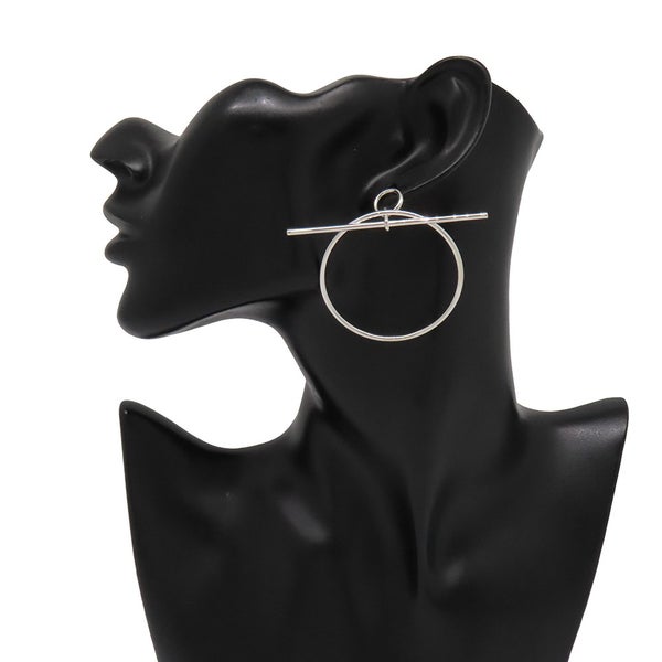 エルメス ピアス ループ ピアス エシャペ MM SV925シルバー HERMES ジュエリー Echapee