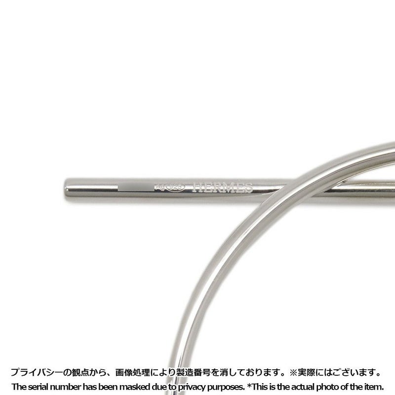 エルメス ピアス ループ ピアス エシャペ MM SV925シルバー HERMES ジュエリー Echapee