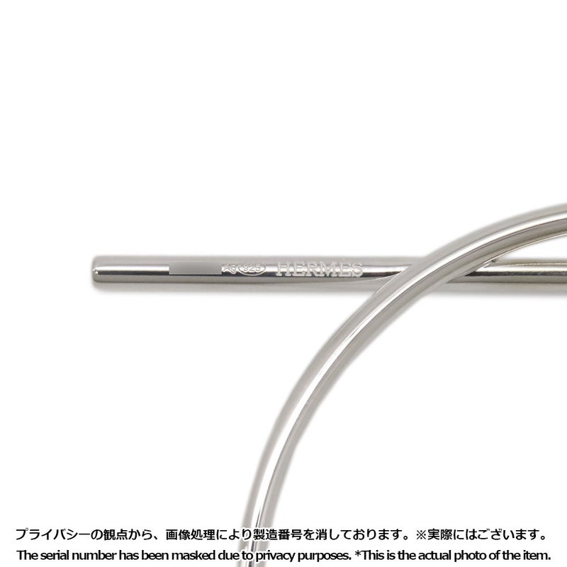 エルメス ピアス ループ ピアス エシャペ MM SV925シルバー HERMES ジュエリー Echapee