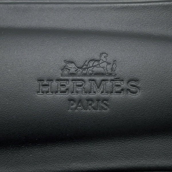 エルメス サンダル オラン レザー レディースサイズ36 1/2 HERMES 靴 黒