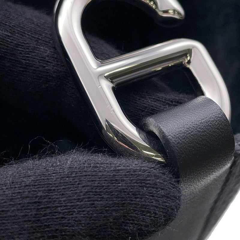 エルメス トートバッグ インザループ 23 ブラック/シルバー金具 トリヨンクレマンス/スイフト W刻印 黒