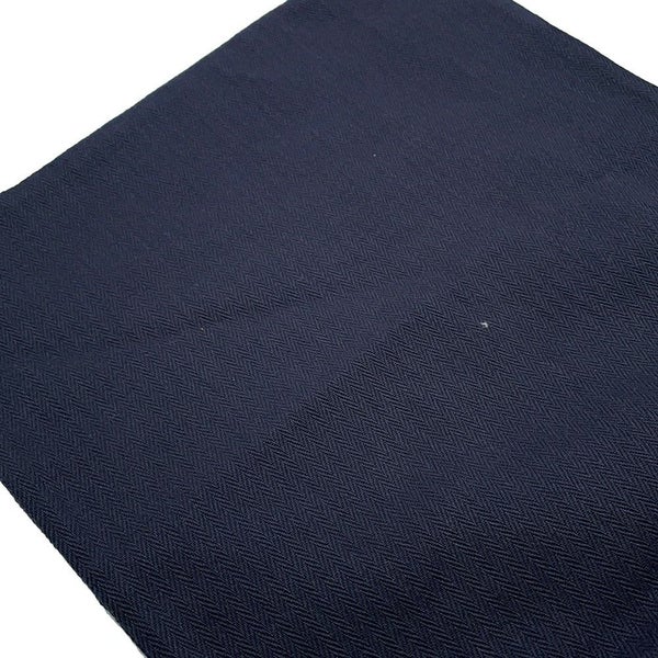 エルメス ショルダーバッグ サック アリーヌMM ブルーインディゴ/フォーブ/シルバー金具 トワルシェブロン/バレニア K刻印