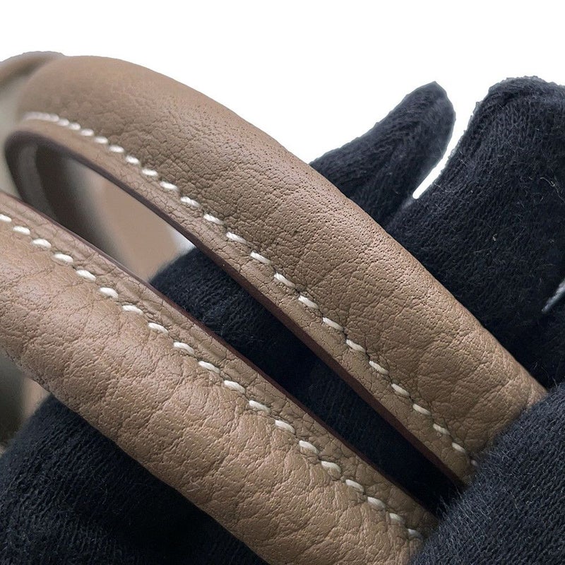 エルメス トートバッグ ガーデンパーティPM エトゥープ/シルバー金具 ネゴンダ U刻印