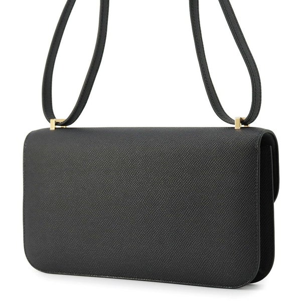 エルメス コンスタンス エラン ミロワール ブラック/ゴールド金具 エプソン K刻印 HERMES 黒