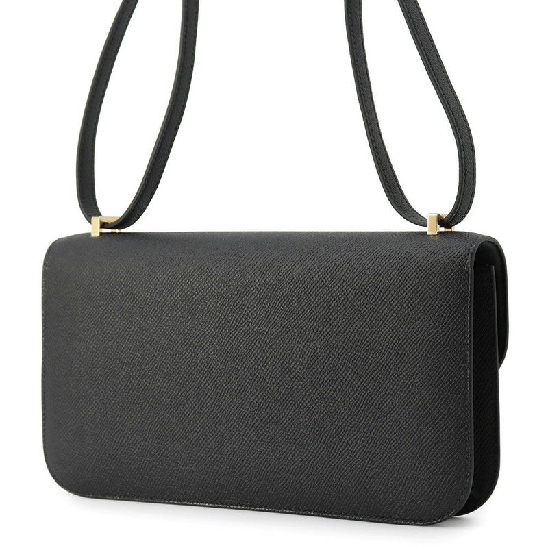 エルメス コンスタンス エラン ミロワール ブラック/ゴールド金具 エプソン K刻印 HERMES 黒