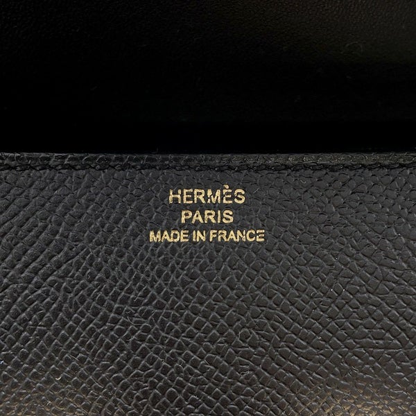 エルメス コンスタンス エラン ミロワール ブラック/ゴールド金具 エプソン K刻印 HERMES 黒