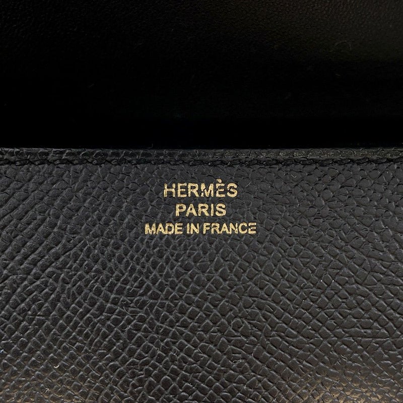 エルメス コンスタンス エラン ミロワール ブラック/ゴールド金具 エプソン K刻印 HERMES 黒