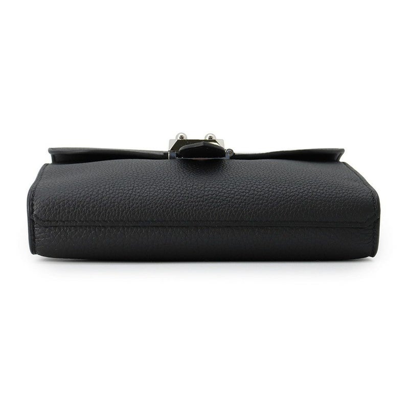 エルメス ショルダーバッグ サック ア デペッシュ21 ブラック/シルバー金具 トゴ W刻印 黒