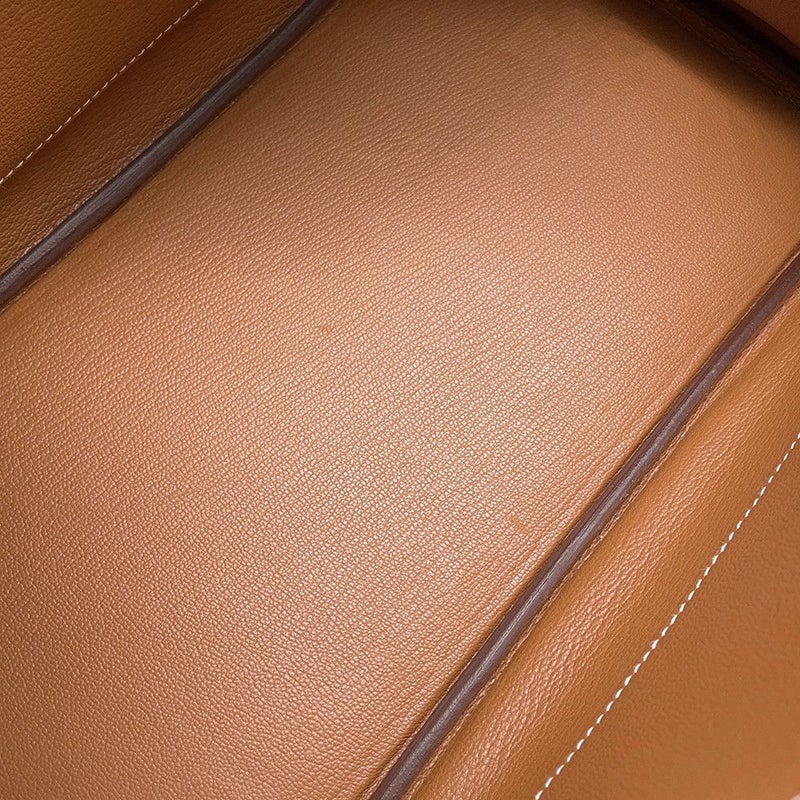 エルメス バーキン30 ゴールド/ゴールド金具 エプソン B刻印 HERMES Birkin ハンドバッグ