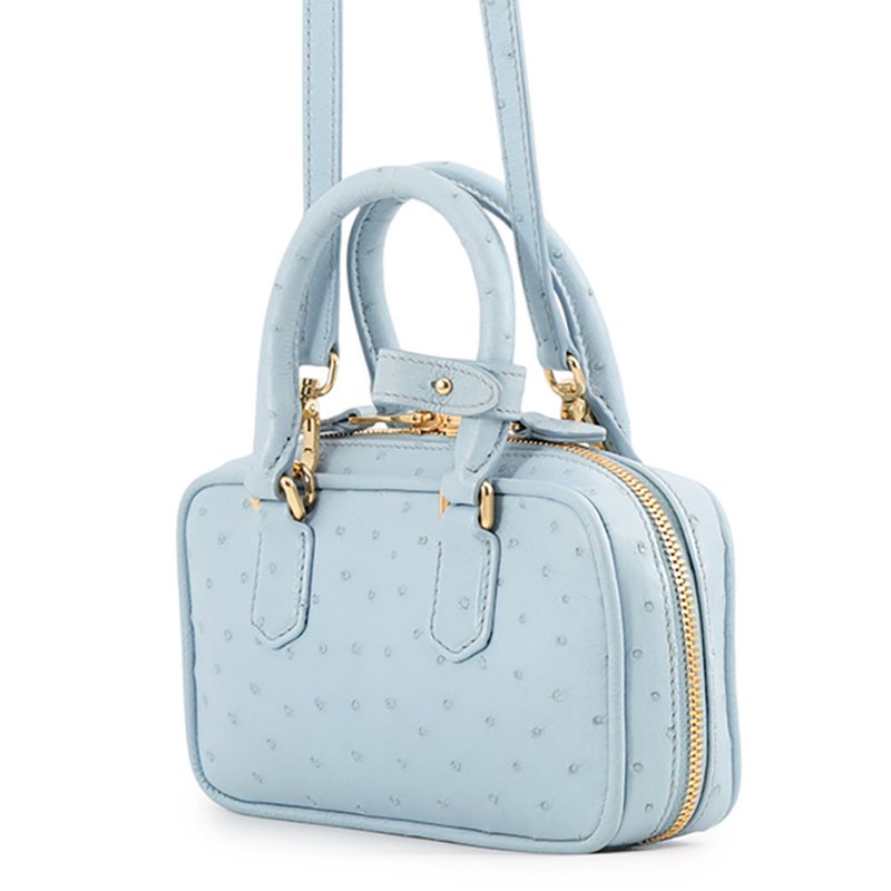 ミュウミュウ ハンドバッグ アルカディ ミニ オーストリッチ 5BP088 Miu Miu 2way
