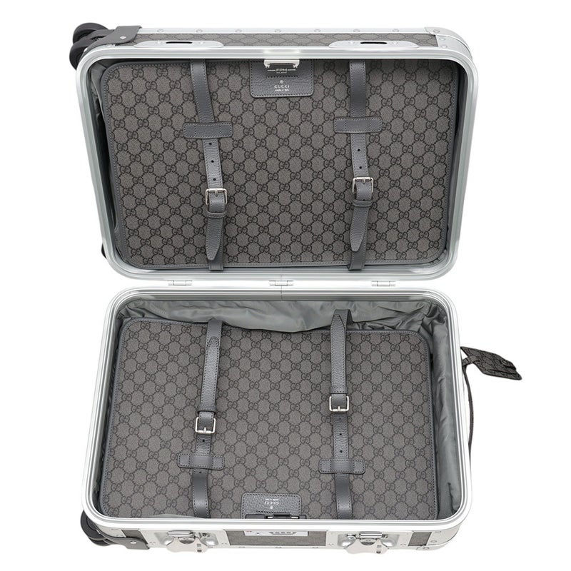 グッチ キャリーバッグ GGスプリーム FPMコラボ キャビン トロリー 743841 GUCCI 旅行 トラベル 黒