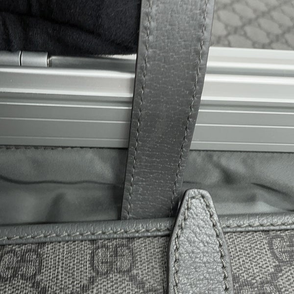 グッチ キャリーバッグ GGスプリーム FPMコラボ キャビン トロリー 743841 GUCCI 旅行 トラベル 黒