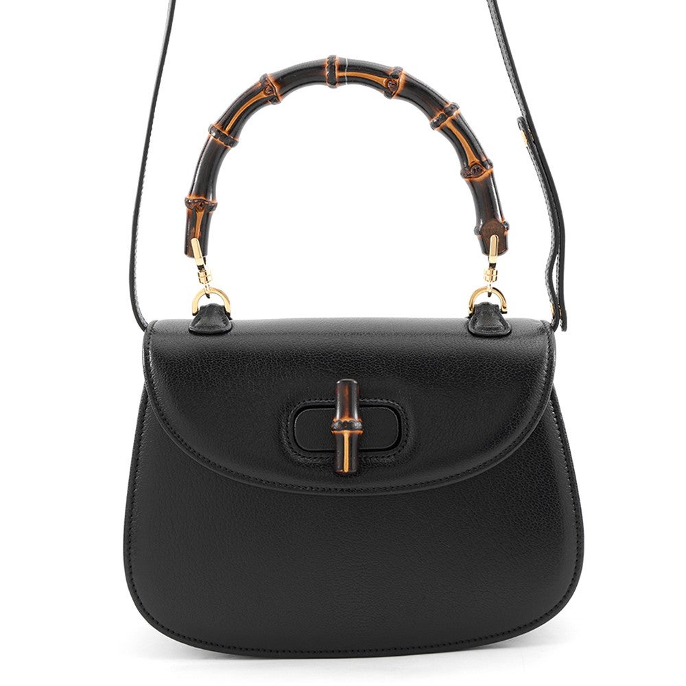 グッチ ハンドバッグ バンブー 1947 スモール レザー 863165 GUCCI