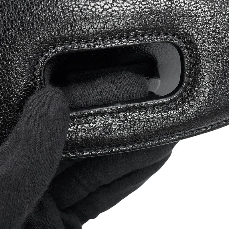 グッチ ハンドバッグ バンブー 1947 スモール レザー 863165 GUCCI 2wayショルダー 黒