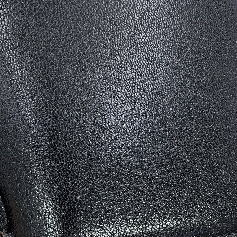 グッチ ハンドバッグ バンブー 1947 スモール レザー 863165 GUCCI 2wayショルダー 黒