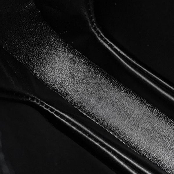 グッチ ハンドバッグ バンブー 1947 スモール レザー 863165 GUCCI 2wayショルダー 黒