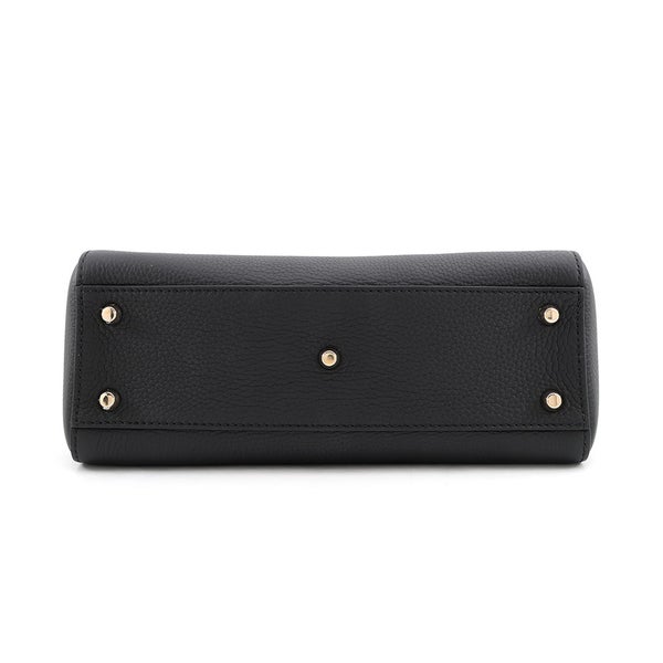 クリスチャン・ディオール ハンドバッグ レディ D-サイア ミディアム M1151OTRL_M900 Christian Dior 2way 黒