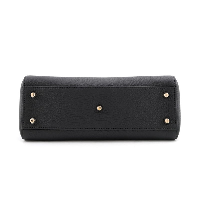 クリスチャン・ディオール ハンドバッグ レディ D-サイア ミディアム M1151OTRL_M900 Christian Dior 2way 黒