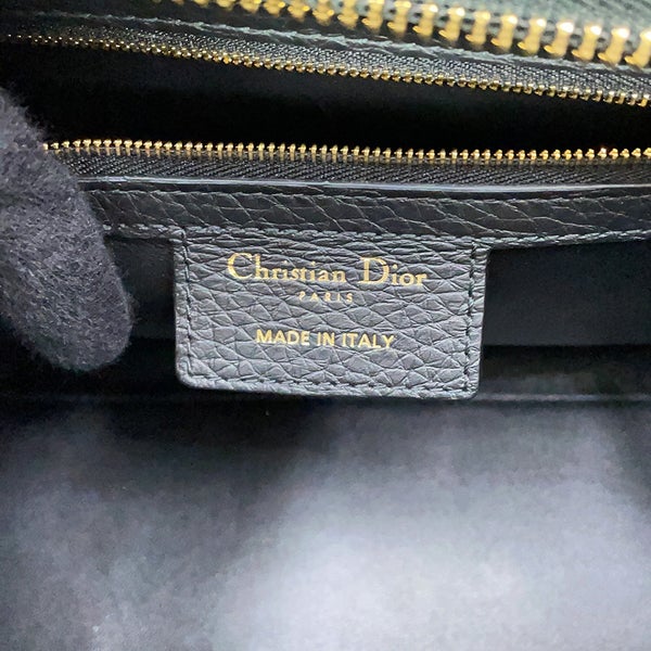クリスチャン・ディオール ハンドバッグ レディ D-サイア ミディアム M1151OTRL_M900 Christian Dior 2way 黒