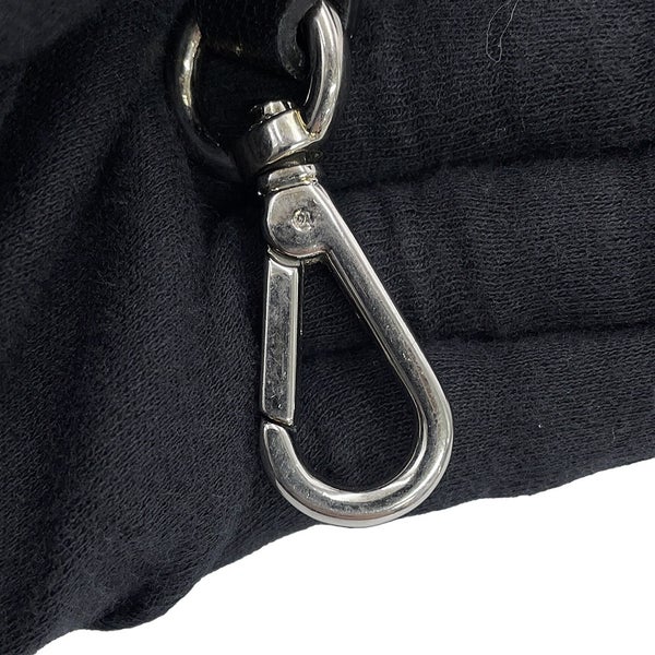 モンクレール ショルダーバッグ ジョルジーヌ スモール レザー ファー B209A0065400 MONCLER 黒