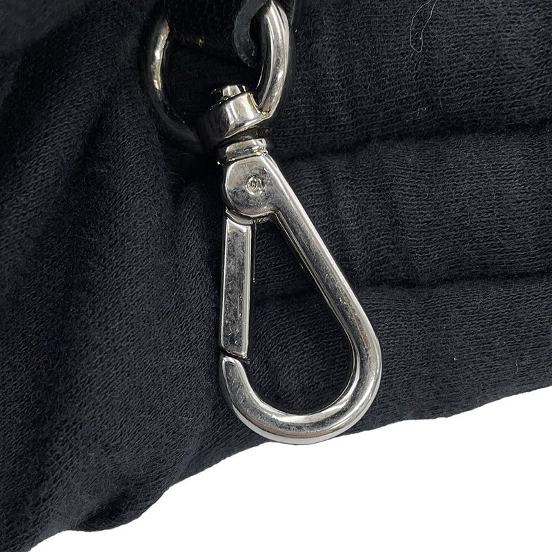 モンクレール ショルダーバッグ ジョルジーヌ スモール レザー ファー B209A0065400 MONCLER 黒
