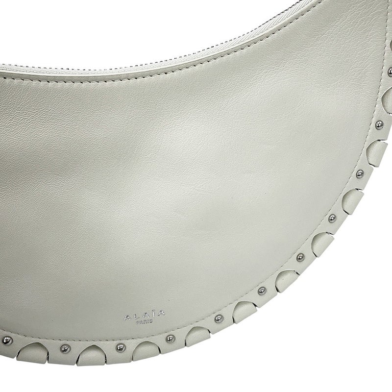 アライア チェーンショルダーバッグ ル・デミ・ルーン レザー AA1S00531CA138 ALAIA