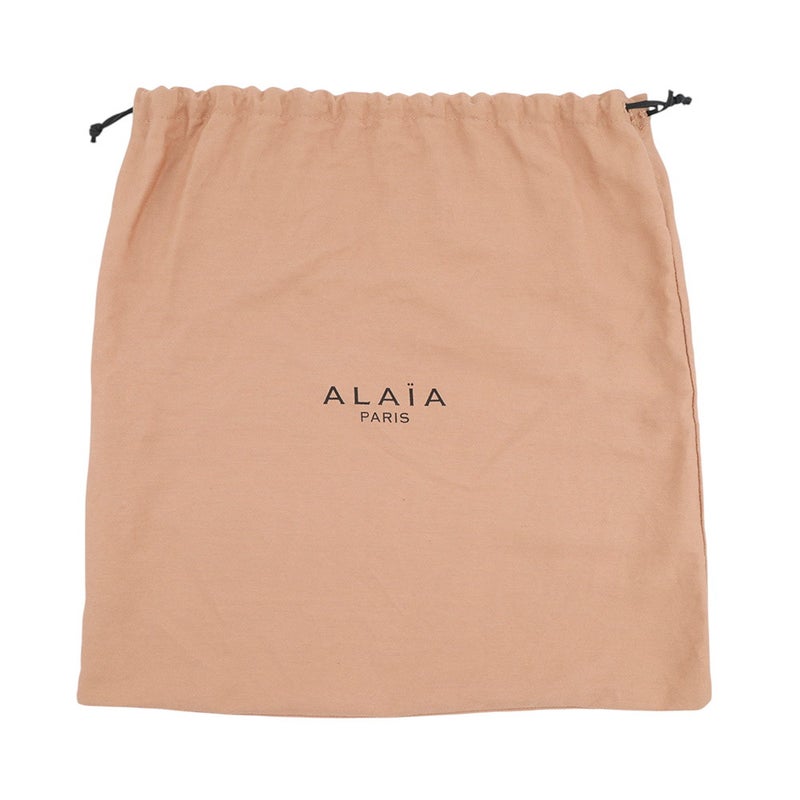 アライア チェーンショルダーバッグ ル・デミ・ルーン レザー AA1S00531CA138 ALAIA