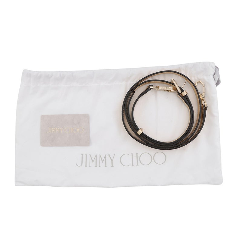 ジミーチュウ ハンドバッグ N/S ミニ トート スター カーフレザー ラインストーン MININSTOTEAUR JIMMY CHOO 2way