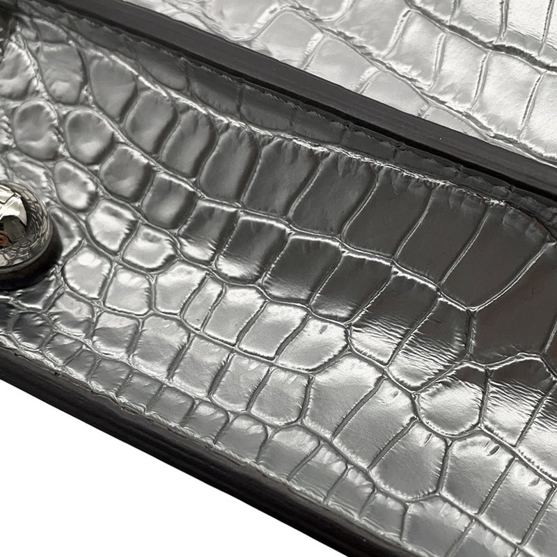 フェンディ ハンドバッグ ピーカブー アイシーユー ISeeU プチ クロコダイル 8BN335 FENDI 2wayショルダーバッグ