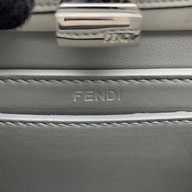 フェンディ ハンドバッグ ピーカブー アイシーユー ISeeU プチ クロコダイル 8BN335 FENDI 2wayショルダーバッグ