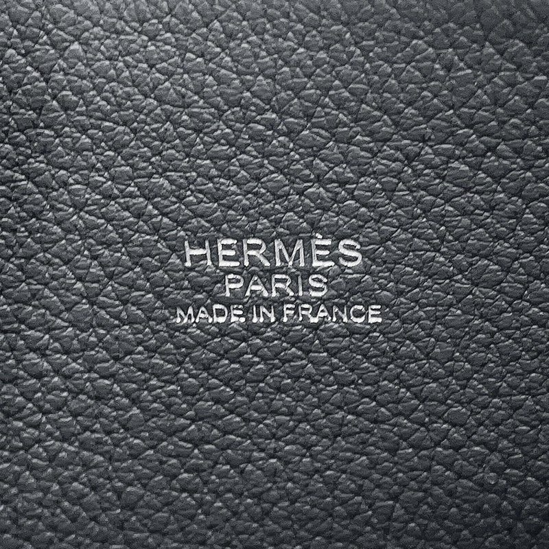 エルメス ショルダーバッグ ボリ－ド メッセンジャー カーボン/シルバー金具 トゴ G刻印