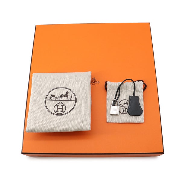 エルメス ショルダーバッグ ボリ－ド メッセンジャー カーボン/シルバー金具 トゴ G刻印