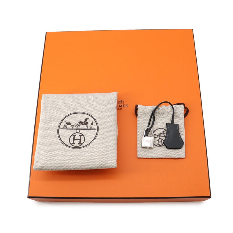 エルメス ショルダーバッグ ボリ－ド メッセンジャー カーボン/シルバー金具 トゴ G刻印