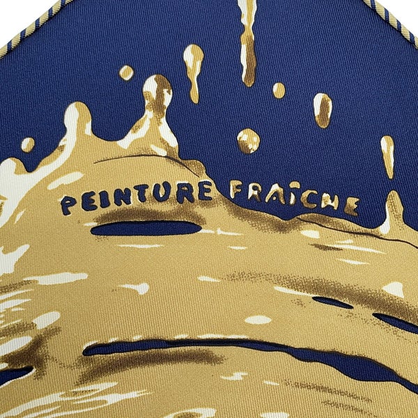 エルメス スカーフ カレ45 ガウロッシュ ペンキ塗りたて Peinture Fraiche シルク 2022年春夏