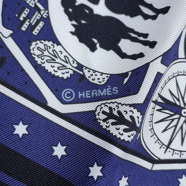 エルメス スカーフ カレ55 新・パリの恋人たち Les Nouveaux Amoureux de Paris HERMES 2021年秋冬