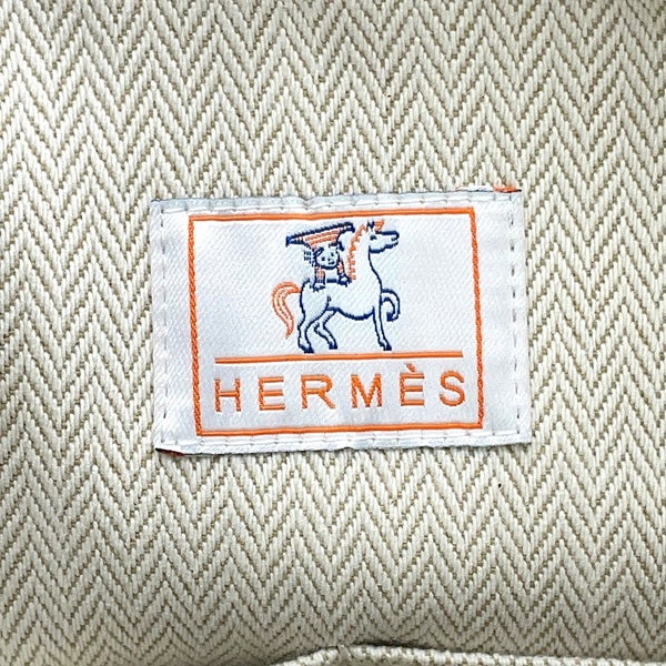 エルメス ポーチ ブリッド・ア・ブラックGM カブリオル グリスペール/シルバー金具 キャンバス HERMES バッグ 小物入れ