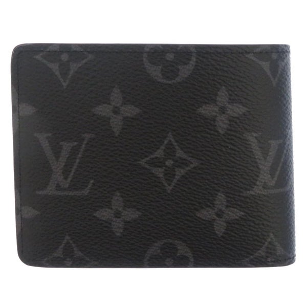 ルイヴィトン 二つ折り財布 モノグラム・エクリプス ポルトフォイユ・スレンダー M62294 LOUIS VUITTON ブラック 黒