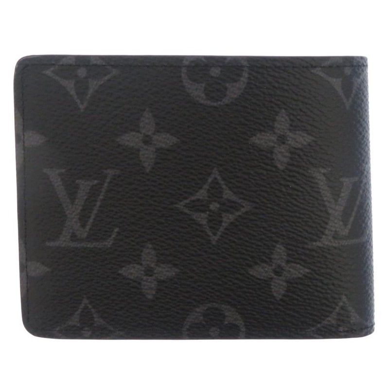 ルイヴィトン 二つ折り財布 モノグラム・エクリプス ポルトフォイユ・スレンダー M62294 LOUIS VUITTON ブラック 黒