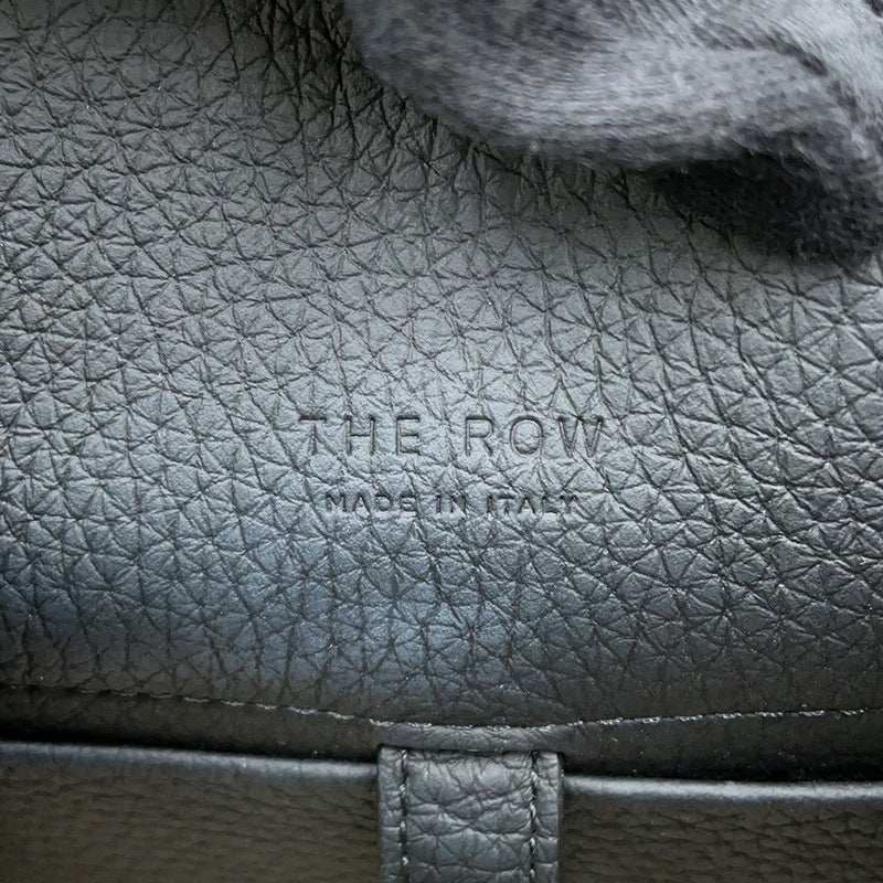 ザ ロウ ハンドバッグ マルゴー10 グレインドカーフレザー W1190 L72 THE ROW 2way 黒