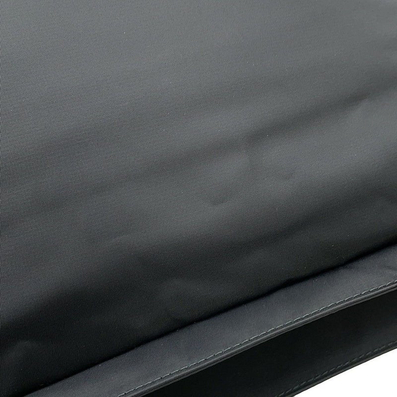 プラダ ショルダーバッグ Re-Nylon xサフィアーノ ナイロン レザー 2VD066 PRADA 斜め掛け 黒