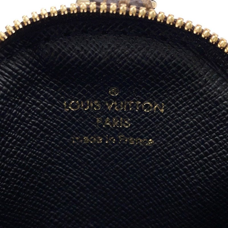 ルイヴィトン ショルダーストラップ モノグラム コインケース付き 幅4cm J02493 LOUIS VUITTON ヴィトン ポーチ付き 黒