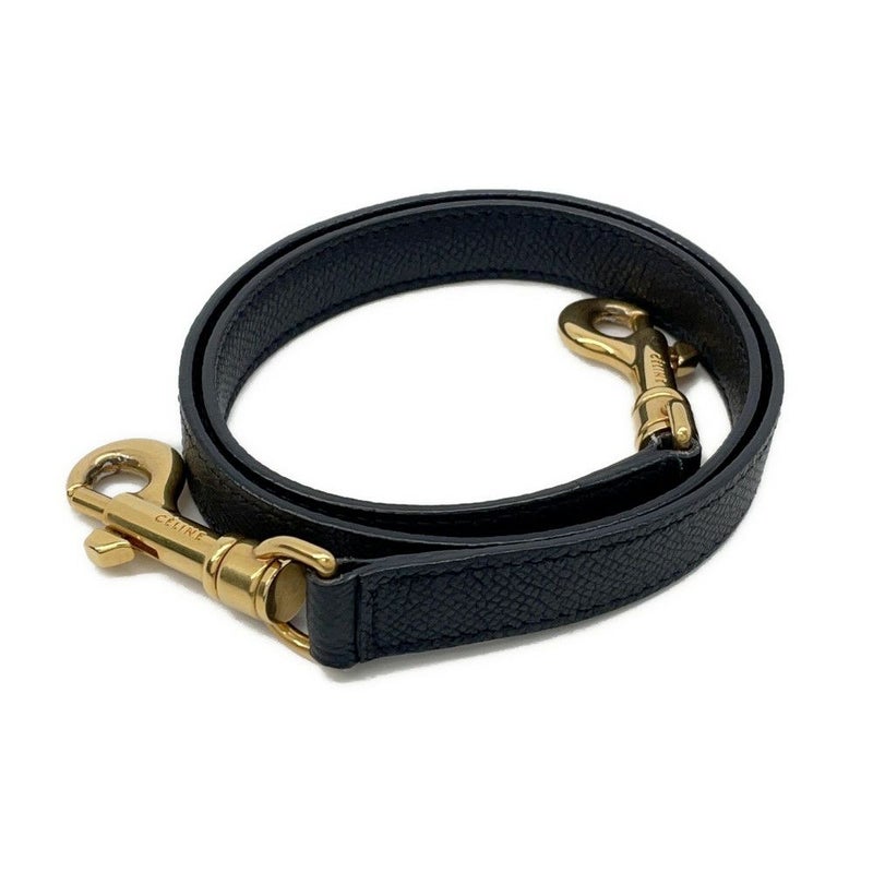 セリーヌ ハンドバッグ べルトバッグ ミニ レザー 176103ZVA CELINE 2wayショルダー 黒