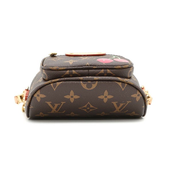 ルイヴィトン ショルダーバッグ モノグラム LV × TM ミニ バムバッグ M13449 LOUIS VUITTON 村上隆  コラボ チェリー