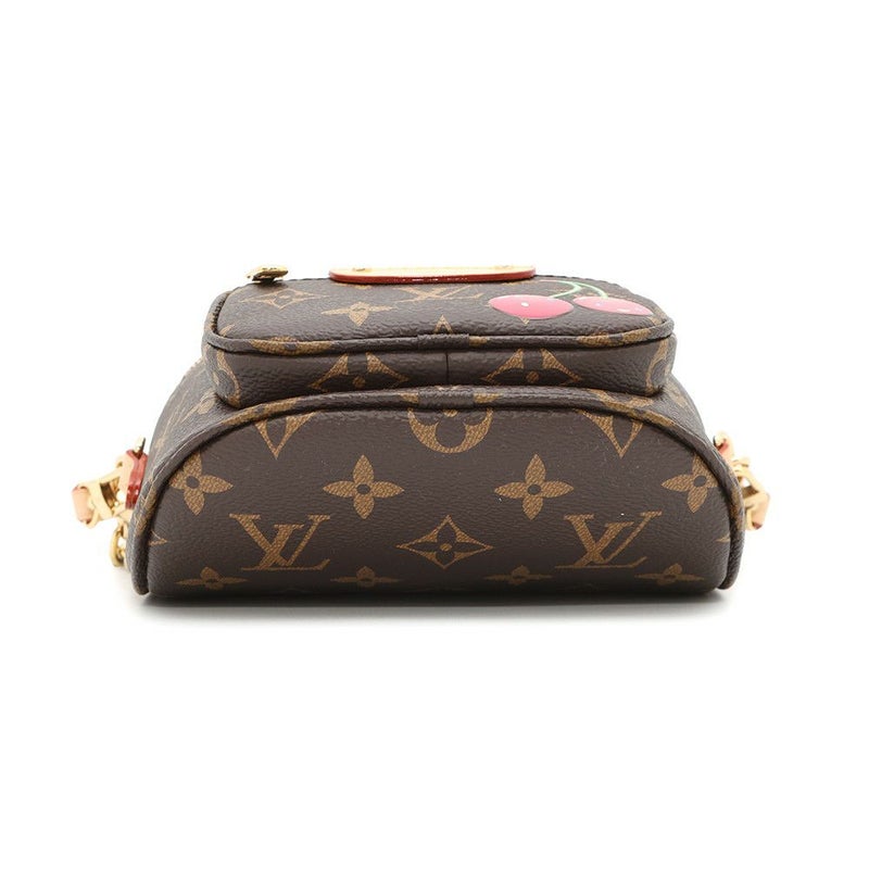 ルイヴィトン ショルダーバッグ モノグラム LV × TM ミニ バムバッグ M13449 LOUIS VUITTON 村上隆  コラボ チェリー