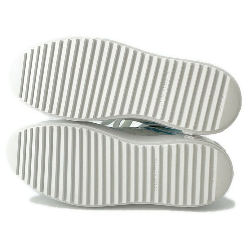 ルイヴィトン スニーカー モノグラム タイムアウトライン レディースサイズ37 1/2 LOUIS VUITTON 靴 白 セール品