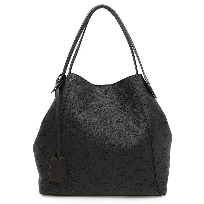 ルイヴィトン ハンドバッグ モノグラム・マヒナ ヒナMM M54354 LOUIS VUITTON 黒 ブラック